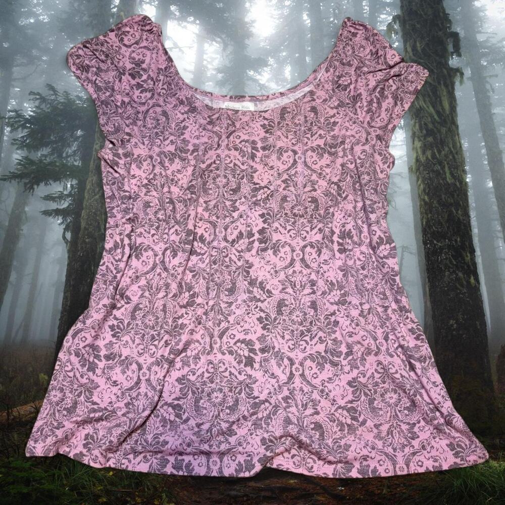Pink fleur babydoll off the